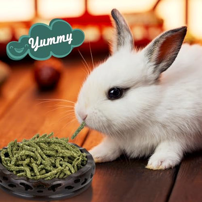 Timothy Hay Pellets, 7oz Small Pet Feed | 100% premium nutrition timothy pellets, ideal for tortoises and rabbits - size: 7 Ounce (Pack of 1)