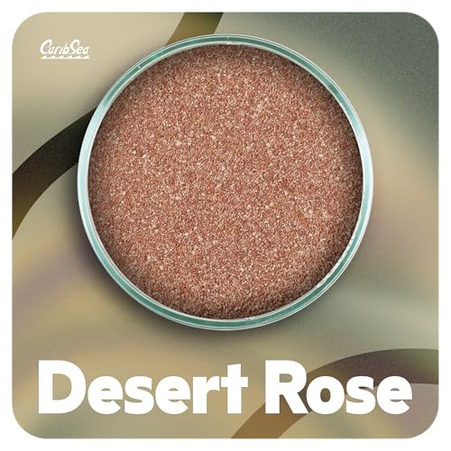 Carib Sea Reptiles Calcium Substrate Sand - 20 lb - Desert Rose - Calcium-Rich Sand for Reptile Terrariums, Ideal for Desert Species & Healthy Habitat