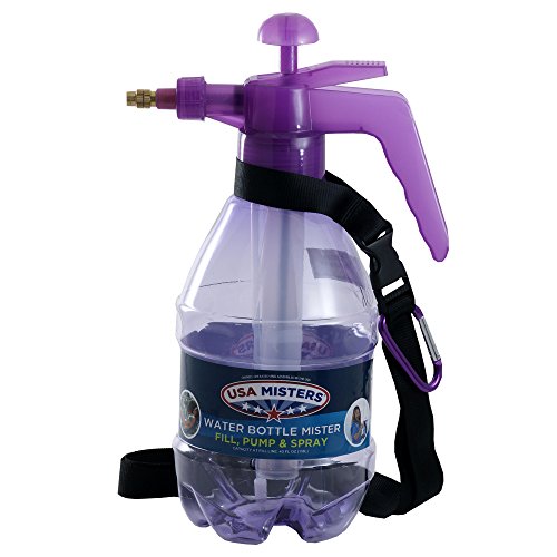 Classic USA Misters 1.5 Liter Personal Water Mister Pump Spray Bottle - color: Purple