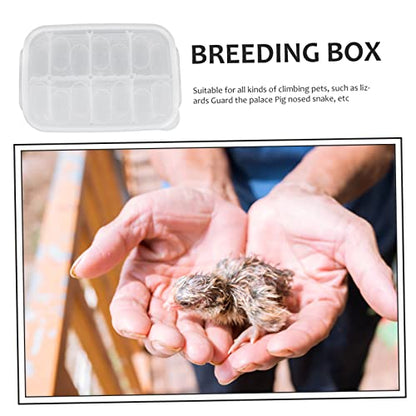 BESPORTBLE 1pack Reptile Breeding Box for Hatching Lizard Eggs Lightweight and Incubator for Geckos Snakes and Reptiles Easy to Use and Store