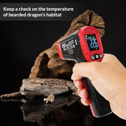 Infrared Thermometer Gun WG-127B, Digital IR Thermometer for Cooking, Candy, Food, Pizza Oven, Grill & Engine, Temp Reader -58℉~1112℉(-50℃~600℃) Non-Contact Temperature Gun (Not for Human)