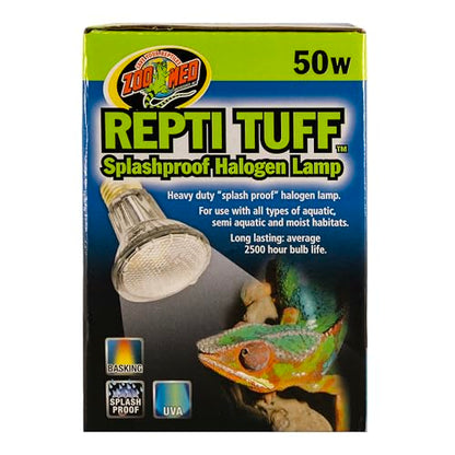 Zoo Med Turtle Tuff Splashproof Halogen Lamp 50 Watts