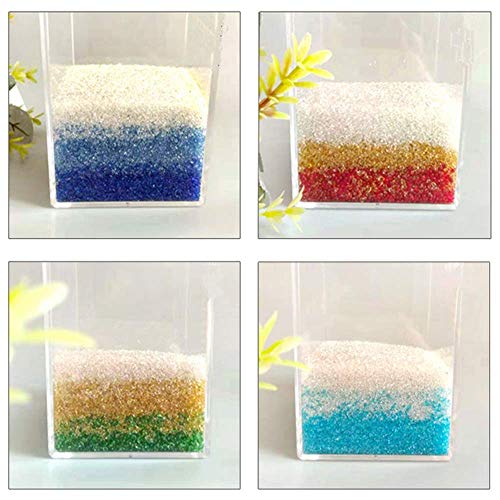 Decorative Stones,Glass Stones,1 Lb About 460 G Irregular Sea Glass Pebbles Artificial Glaze Crystal Stones Rocks for Vase Filler,Table Scatter,Aquarium Decoration,Air Plants Decoration (Red) - color: Red