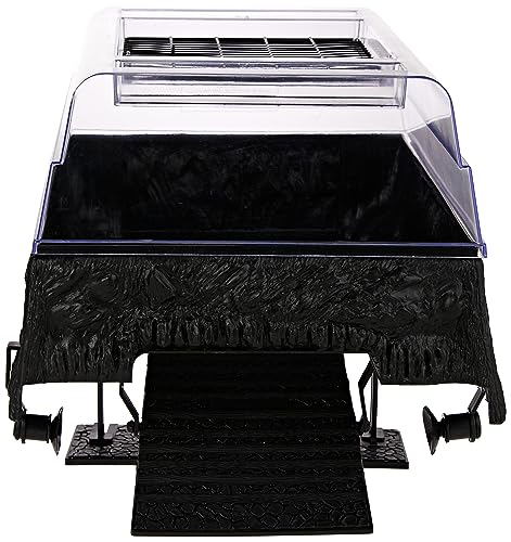PENN-PLAX Turtle Topper Basking Platform with TetraFauna ReptoGuard Turtle Health Conditioner Blocks, 3 Count