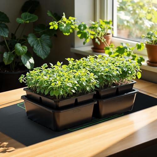 iPower 48" x 20" Waterproof Durable Seedling Heat Mat Warm Hydroponic Plant for Indoor Gardening Germination Starting, 1 Pack New - size: 48" x 20"-New, style: Heat Mat