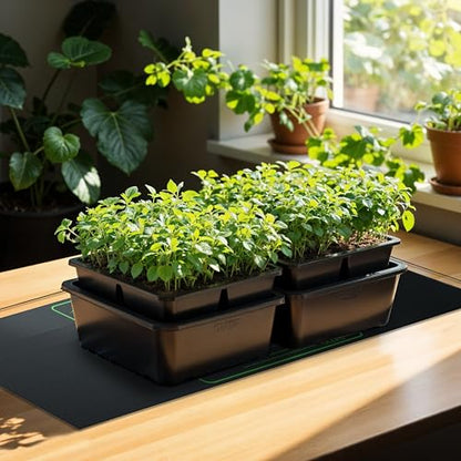iPower 48" x 20" Waterproof Durable Seedling Heat Mat Warm Hydroponic Plant for Indoor Gardening Germination Starting, 1 Pack New - size: 48" x 20"-New, style: Heat Mat