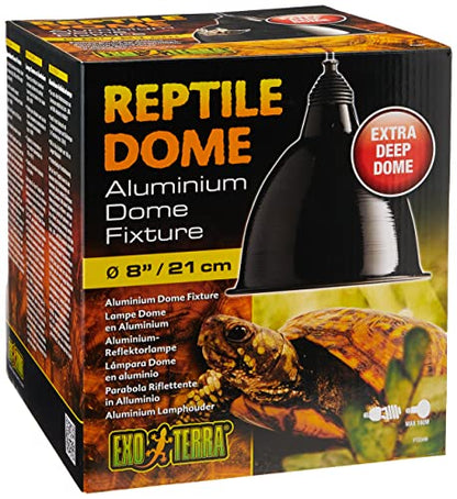 ET Reptile Aluminium Dome Fixture 21cm, PT2349