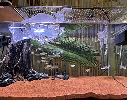 AWXZOM 11lb Natural South American Rainforest Sand, Aquarium red Sand, Lava Rock Soil, Red Lava Rock Sand, Succulent Sand Fish Tank Sand Aquarium Substrate Sand