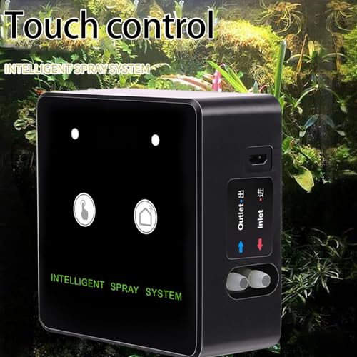 Reptiles Misters Device Automatic Humidifier Intelligent Terrariums Misting Adjustable Copper Nozzles LCD Display Adjustable Misting Nozzles