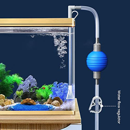 Aquarium Siphon Water Aquarium Siphon Water Changer Cleaner Siphon Fish Tanks Toilet Suction
