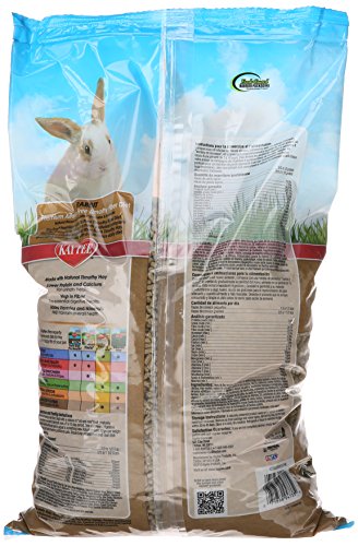 Kaytee Alfalfa Free Timothy Complete Rabbit Food, 9.5 Pound