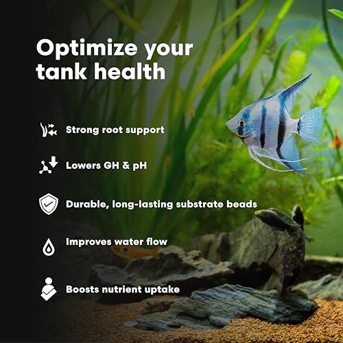 Brightwell Aquatics FlorinVolcanit Rio Escuro-F Planted Substrate, 2lbs - size: 2 lbs