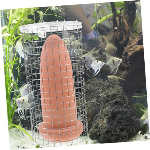 1set Fish Breeding Cone Spawning Barrels for Shrimp and Discus Fish Aquarium Decoration Smooth Surface for Attachment for Fresh and Saltwater Tanks - size: 23.00X10.00X10.00CM