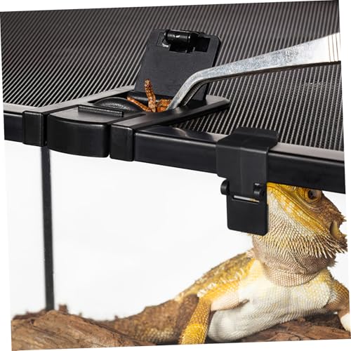 Mipcase 6Pcs Terrarium Screen Cover Clips Reptile Box Latch Tortoise Tank Reptile Tank Latch Turtle Buckle for Aquariums Glass s Fish Breading Box