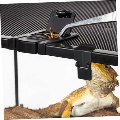 Mipcase 6Pcs Terrarium Screen Cover Clips Reptile Box Latch Tortoise Tank Reptile Tank Latch Turtle Buckle for Aquariums Glass s Fish Breading Box