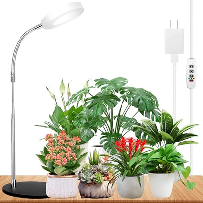 EWPJDK Plant Grow Light Full Spectrum with Detachable Base 48 LED Grow Lamp | Plant Grow Light Lamp for Indoor Plants, Clip-On, Growing Lamp - style: 03