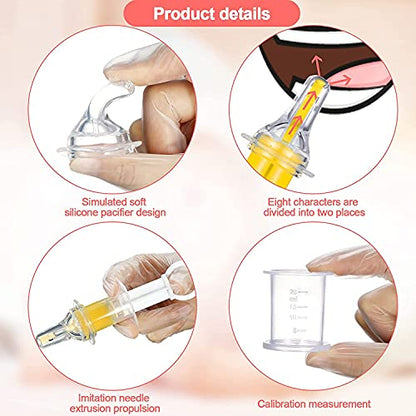 Soft Tip Cat & Dog Syringe Bottles - Oral Pet Feeding Kit for Nursing Puppies & Kittens