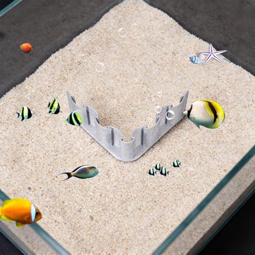 Aquarium Substrate Barrier Sand Isolation Board Substrate Barrier | Aquarium Accessories, Fish Tank Landscaping Decorative Board for Sand Water Grass Mud Isolation - size: C