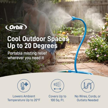 Orbit 10360 Flex Cobra Spray Mister for Cooling - style: Portable Mist Stand