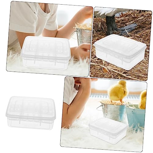GALPADA Egg Incubator for Reptiles Reptile Hatching Box for Tortoise Lizard and Quail Eggs Observation Window