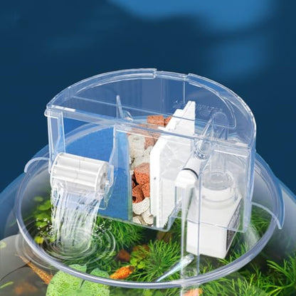 Circular Fish Tank Filter Media - size: Filter Material