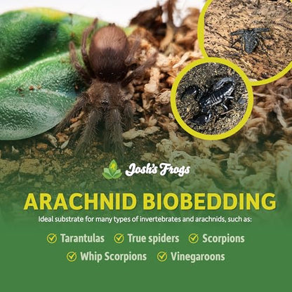 Josh's Frogs Arachnid BioBedding Bioactive Substrate (2 Quart) - size: Small