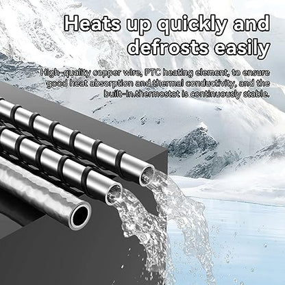 Pipe Heating Cable Built-in Thermostat 100-120V Anti-Freeze Kit | 6ft,Water pipe anti-freeze, plug-in design, energy-saving, easy installation, durable - style: 6ft