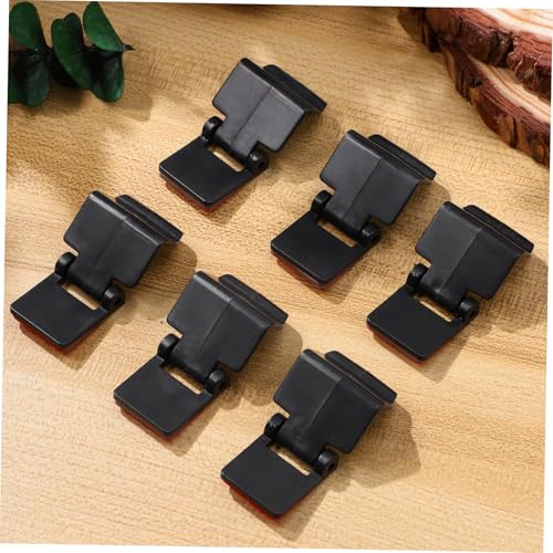HEMOTON 6pcs Reptile Feeding Tank Lock Buckles Lightweight Escape Clips for Turtle Terrarium for Glass Aquariums and Insect Boxes Durable and Ventilated Design