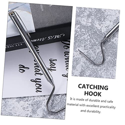 2pcs Snake Catching Hooks Extendable Reptile Grabbing Tool for Handling of Snakes and Reptiles Lightweight and