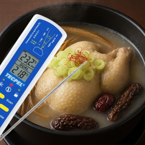 D-175 Contact/Infrared Dual-Purpose Thermometer IP65, Fast Response 3 Seconds
