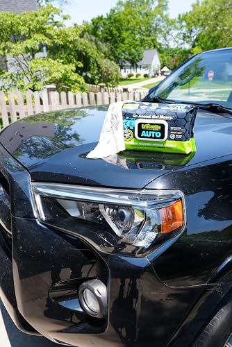 Crocodile Cloth Auto Degreasing Hand & Tool Wipes, 10 Count | Car Wipes for Engine Degreaser, Detailing, Tires, Tools & DIY Projects - size: 10 Count (Pack of 1)