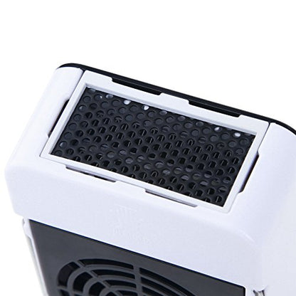Safety Energy-saving Heater Mini Portable Electric Fan Heater Air Warmer | for Room Office Desktop (Pink) - color: Pink