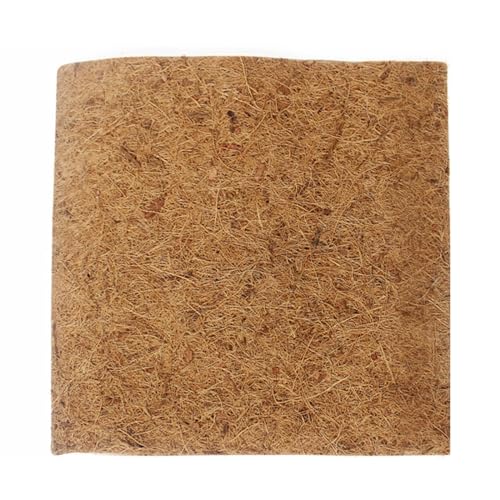 Reptiles Carpet BeardedDragon Substrate CoconutFiber Bedding Mat for BeardedDragon Sleep Pad Terrariums Liner Accessory Terrariums Accessories for Small Pet - size: 40x40cm