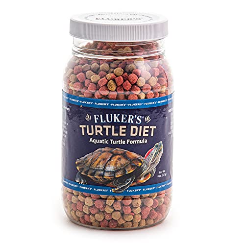 Fluker's Aquatic Turtle Diet, Food Pellets for Turtles, 8 oz - size: 8 Ounce (Pack of 1)