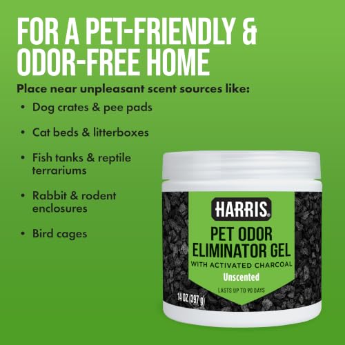 Harris Pet Odor Eliminating Gel - Unscented