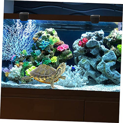 4-Pack Reptile Glass Tank Escape Prevention Buckle Turtle Terrarium Latches for Tortoise Boxes Secure Escape Lock for Aquatic and Terrestrial Habitats