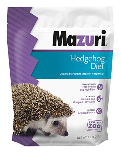 Mazuri | Nutritionally Complete Hedgehog Food | 8 Ounce (8 oz) Bag - size: 8 Ounce (Pack of 1)