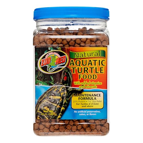 Zoo Med Natural Aquatic Turtle Food, Maintenance Formula, 24-Ounce - size: 1.5 Pound (Pack of 1)