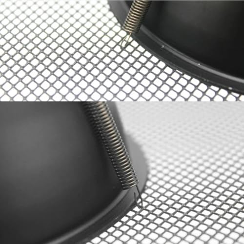 2PCS Reptile Habitat Lighting Dome Mount Spring Clips for Terrarium Glass Tank Mesh Screen and Heating Lamp Shade Dome