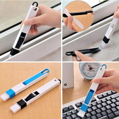 26Pcs Small Cleaning Brush, Crevice Cleaning Brushes for Small Spaces | Gap cleaning tool set, ideal for window grooves and deep crevice cleaning