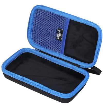 Tourmate Hard Case for KIZEN/Etekcity/Soonkoda/ThermoPro Infrared Thermometer Gun,Laser Surface Temp Reader Travel Box (Laser Pro LP300 Case Only) - color: Black & Blue