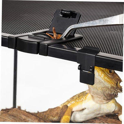 6pcs Reptile Tank Lock Buckle Escape Prevention Latch for Turtle Terrarium Durable Clips for Aquatic and Rainforest Enclosures