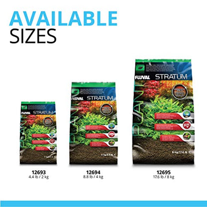 Fluval 12693 Plant and Shrimp Stratum for Freshwater Fish Tanks,4.4 Pound (Pack of 5) - color: Stratum, size: 4.4 Pound (Pack of 5)
