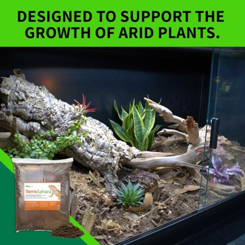 The Bio Dude Terra Sahara Bioactive Reptile Substrate 36 quarts for terrariums and vivariums. Bioactive Substrate for Bearded Dragons, Uromastyx, Leopard Geckos and More!