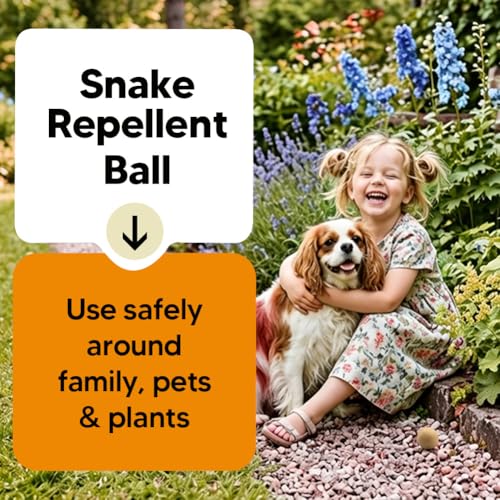 Snake Repellent for Outdoors, Snake Repellent Indoor, Snake Deterrent for Yard Pet Safe, Snake Out Repellant for Garden/Lawn/Garage - 8 Pack - size: 0.9 Ounce (Pack of 8)