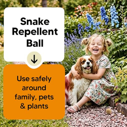 Snake Repellent for Outdoors, Snake Repellent Indoor, Snake Deterrent for Yard Pet Safe, Snake Out Repellant for Garden/Lawn/Garage - 8 Pack - size: 0.9 Ounce (Pack of 8)