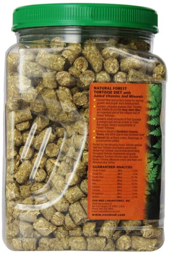 Zoo Med Natural Tortoise Food, 35-Ounce, Forest - size: 2.19 Pound (Pack of 1)