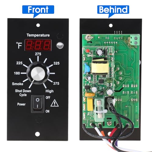 Digital Thermostat Kit for Traeger Grills with 7" RTD Temperature Sensor | Replacement for Traeger BAC236 BAC283 BAC389 BAC334 BAC388 with 7" RTD Temperature Sensor