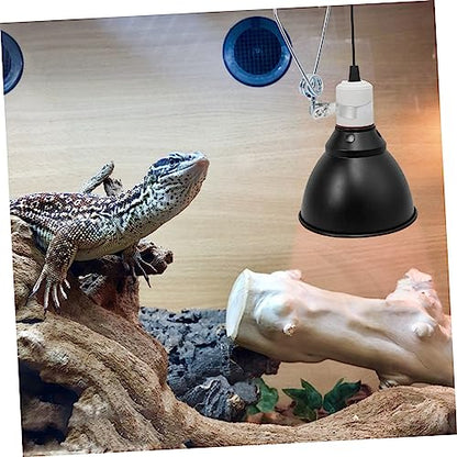 Didiseaon 1pc Reptile Lamp Clip Aluminum Alloy Fixture for Stable Pet Lighting Clamp for Reptile Lampshade Smooth Edges Easy to Install for Tanks and Terrariums