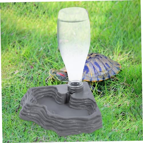 Unique Design Reptile Drinking Fountain Pet Supplies for Tortoises Lizards Auto Water Feeder Reptile Tank Accessory